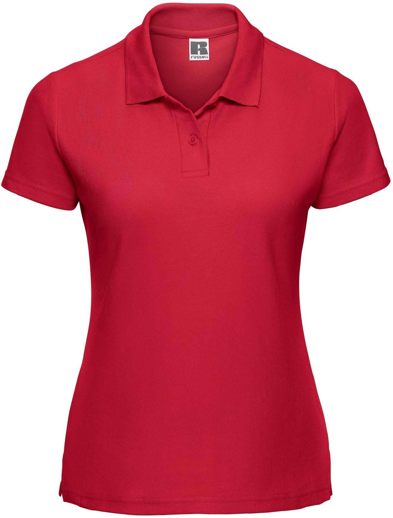 R539F - Russell Athletic Classic Ringspun 215 Regular Fit Polo Ladies