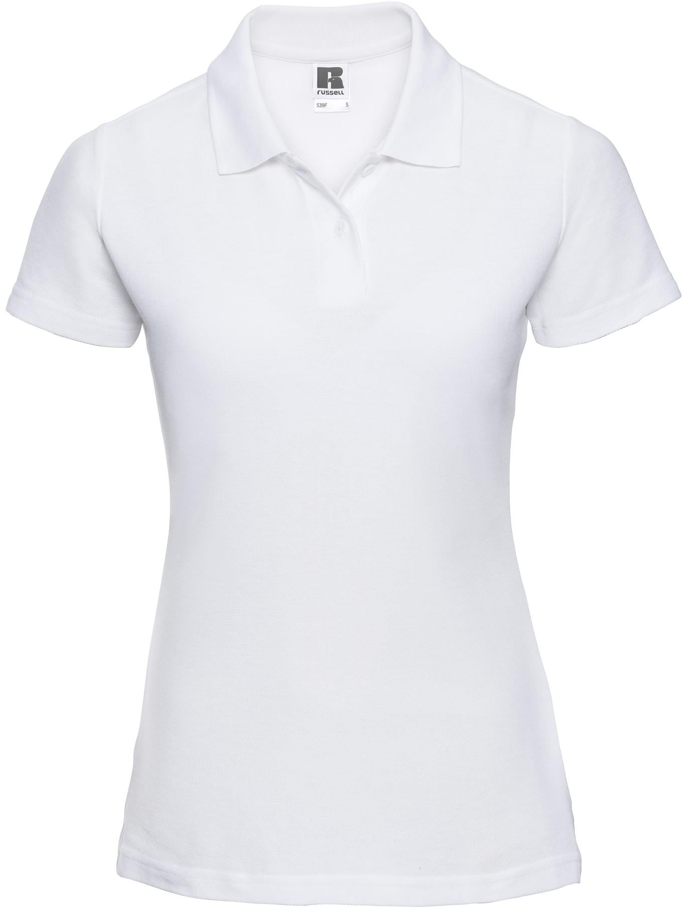 R539F - Russell Athletic Classic Ringspun 215 Regular Fit Polo Ladies