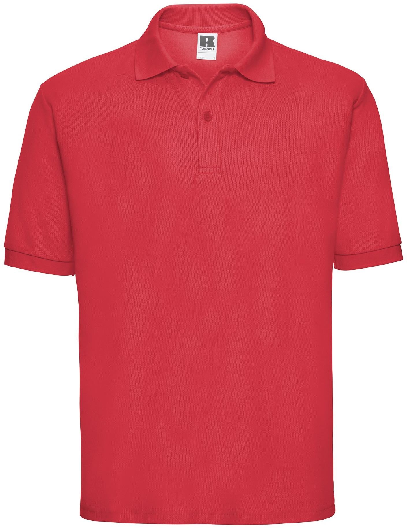 R539M - Russell Athletic Classic Ringspun 215 Regular Fit Polo Adult