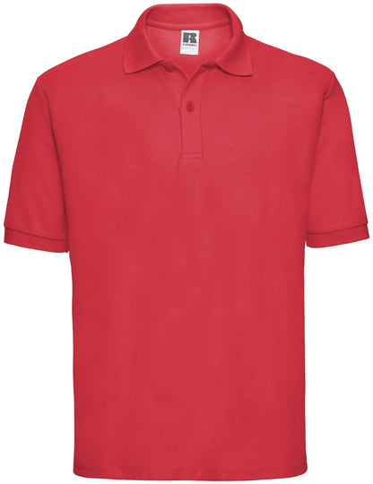 R539M - Russell Athletic Classic Ringspun 215 Regular Fit Polo Adult