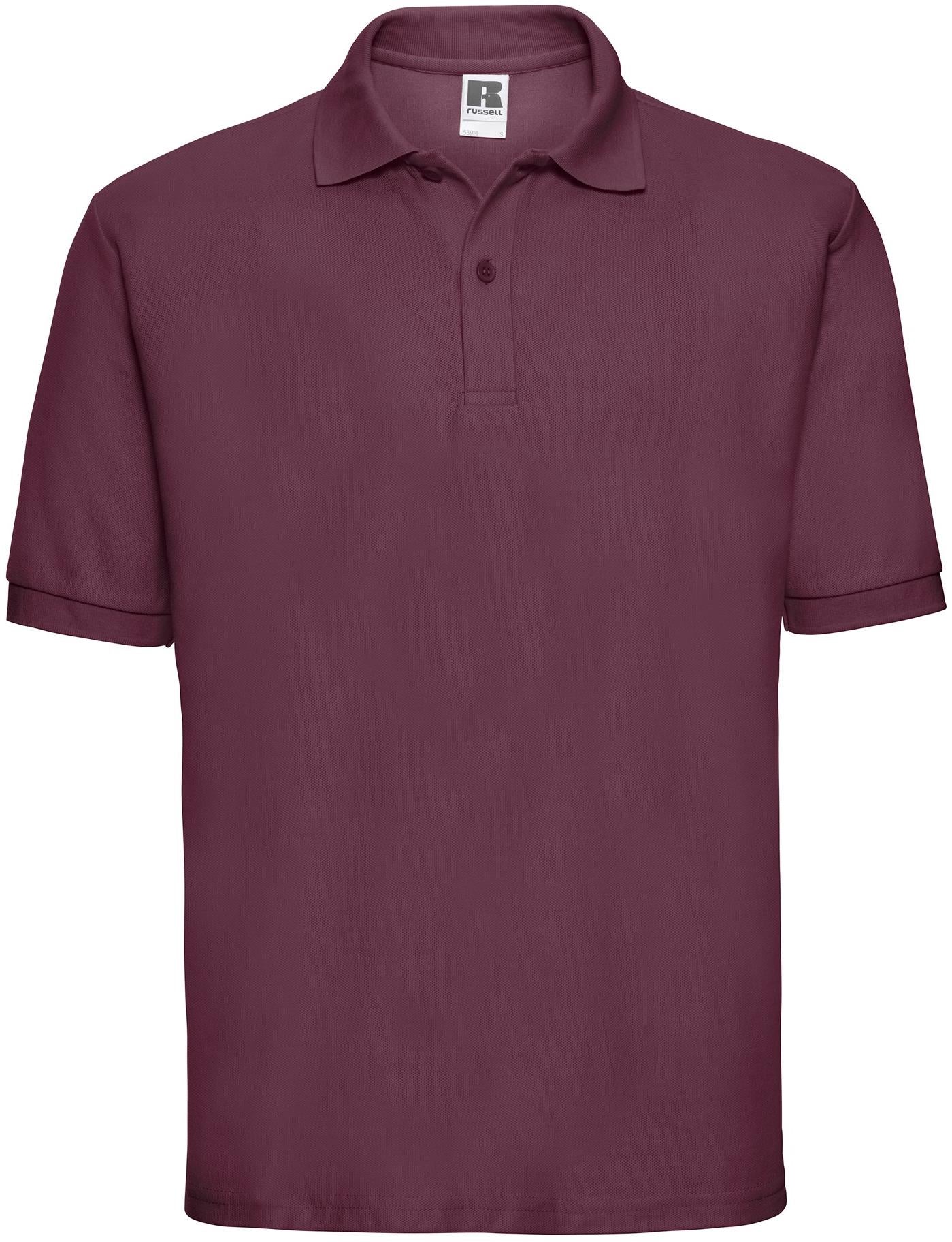 R539M - Russell Athletic Classic Ringspun 215 Regular Fit Polo Adult