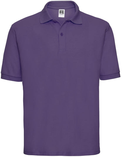 R539M - Russell Athletic Classic Ringspun 215 Regular Fit Polo Adult