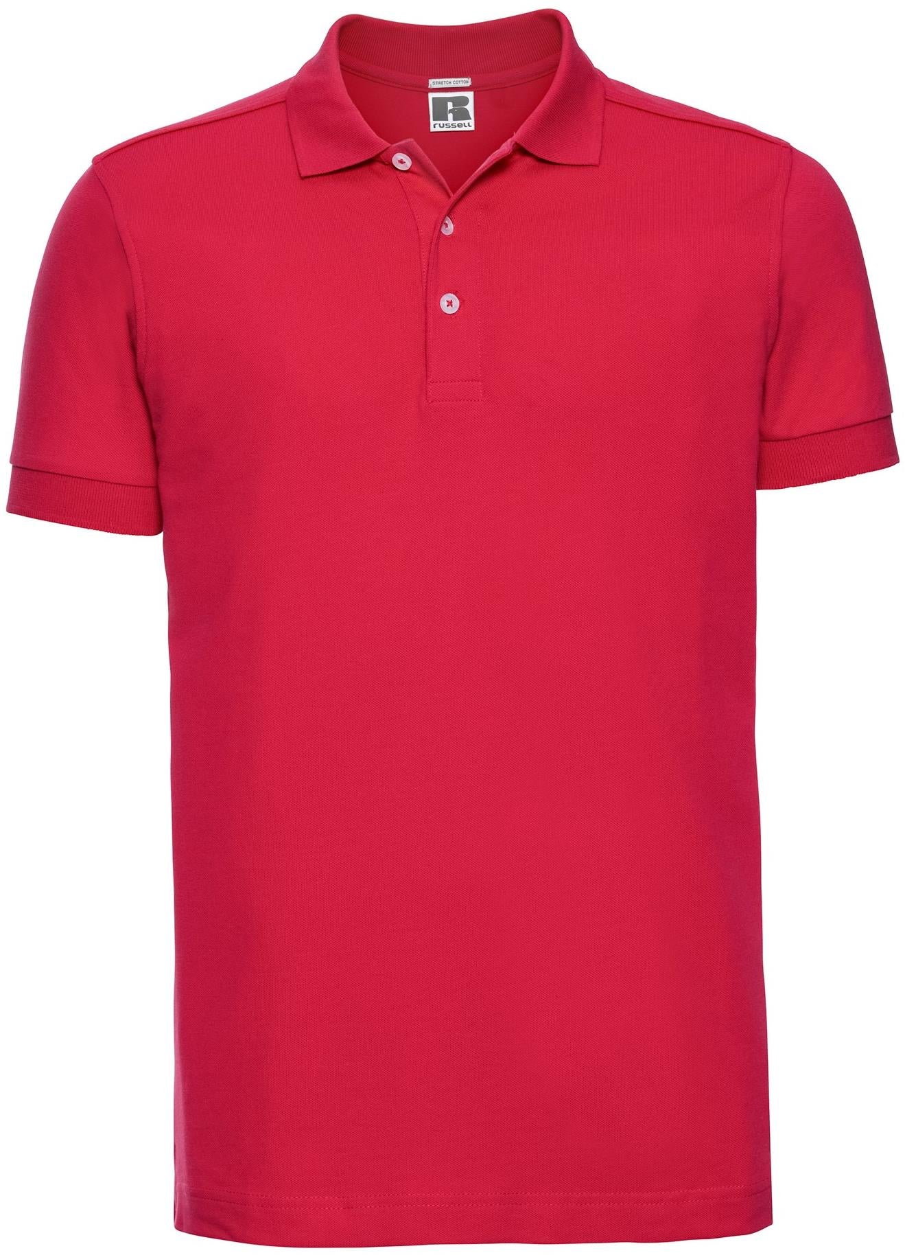 R566M - Russell Athletic Stretch Combed 210 Fitted Polo Adult