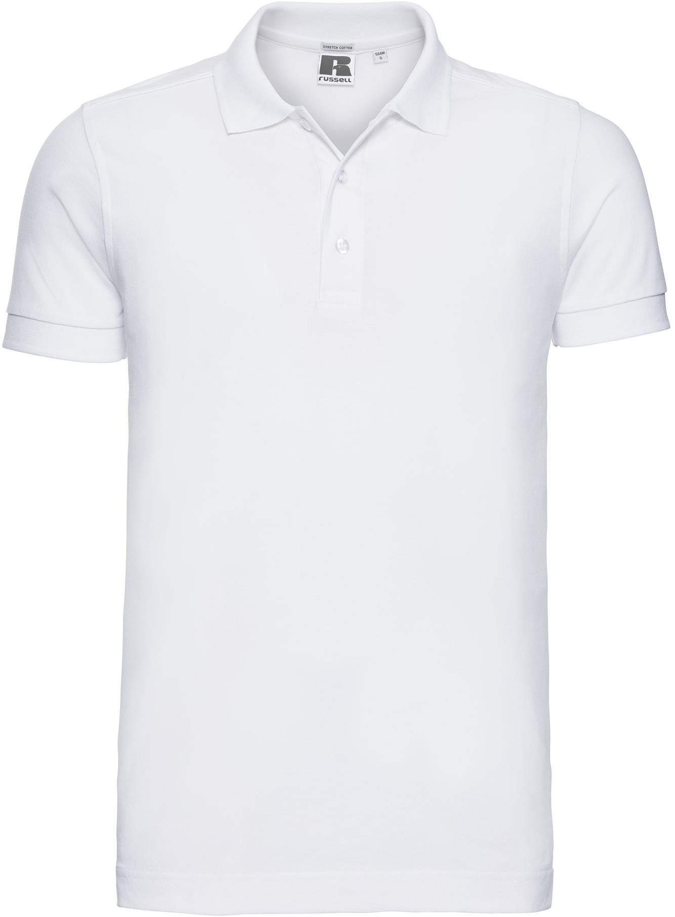 R566M - Russell Athletic Stretch Combed 210 Fitted Polo Adult