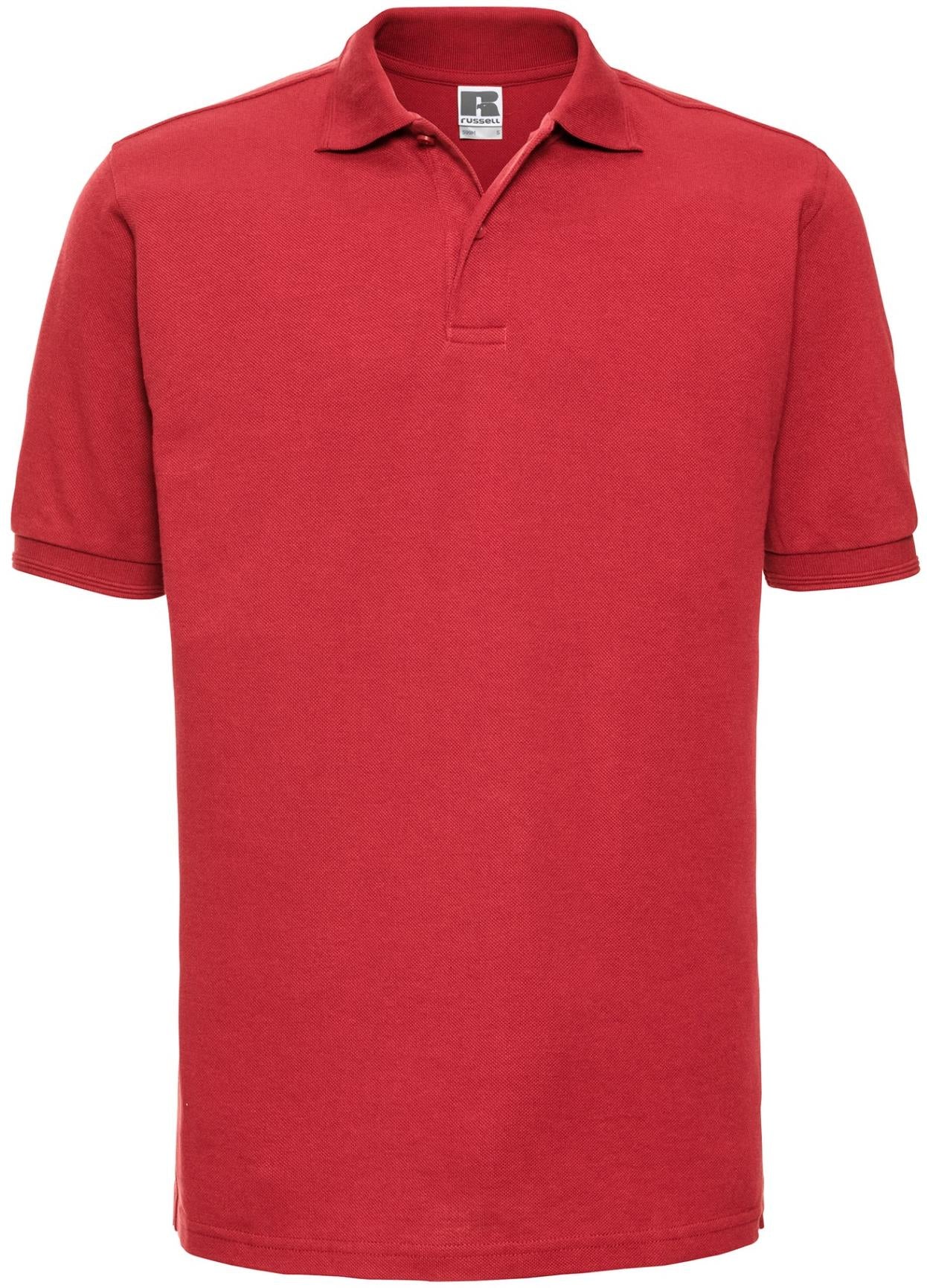 R599M - Russell Athletic Hardwearing Ringspun 215 Regular Fit Polo Adult