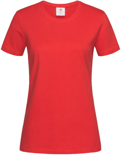 ST2160 - Stedman Comfort Ringspun 185 Regular Fit Tee Ladies