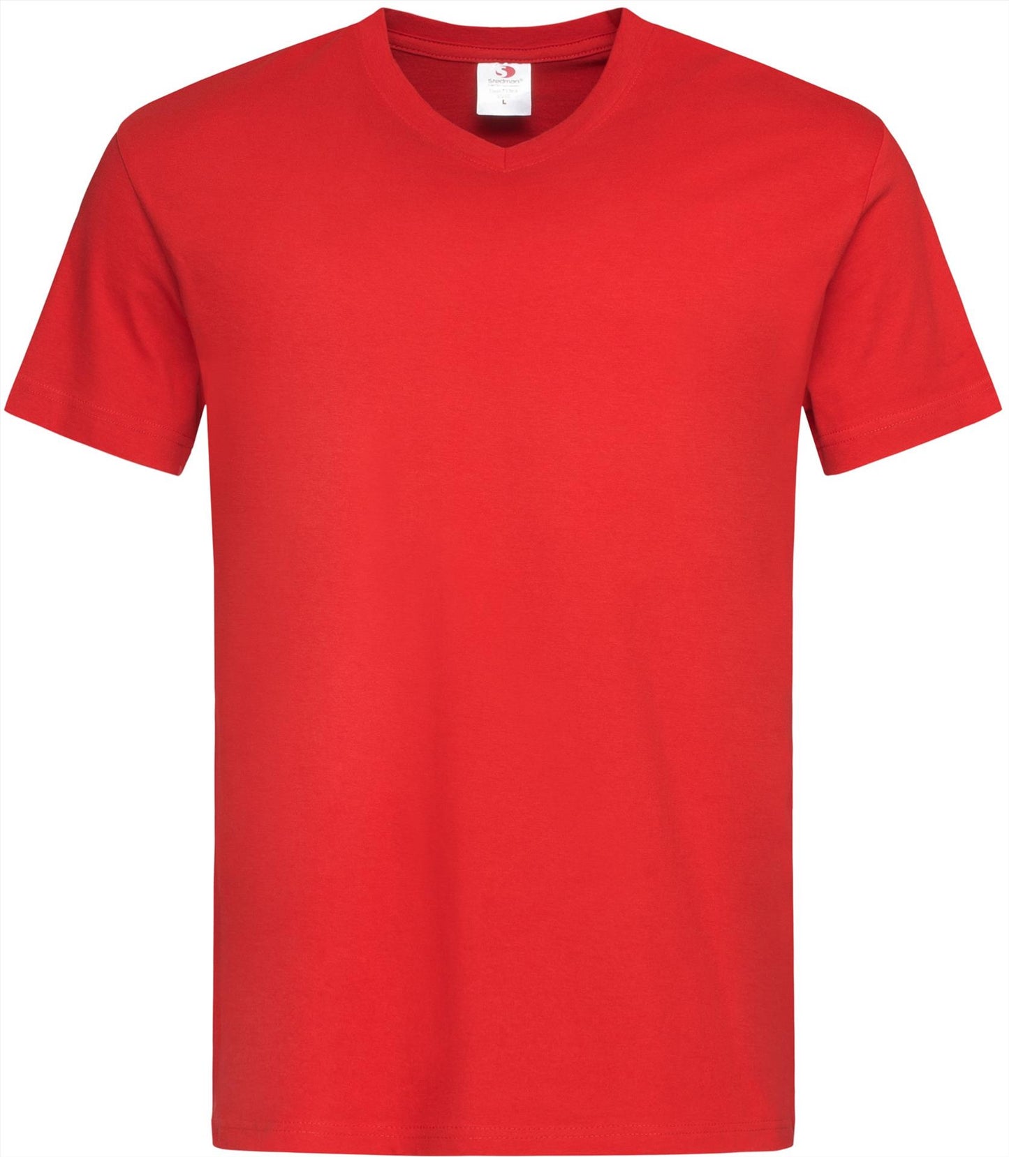 ST2300 - Stedman Classic Ringspun 155 Regular Fit V Neck Tee Adult