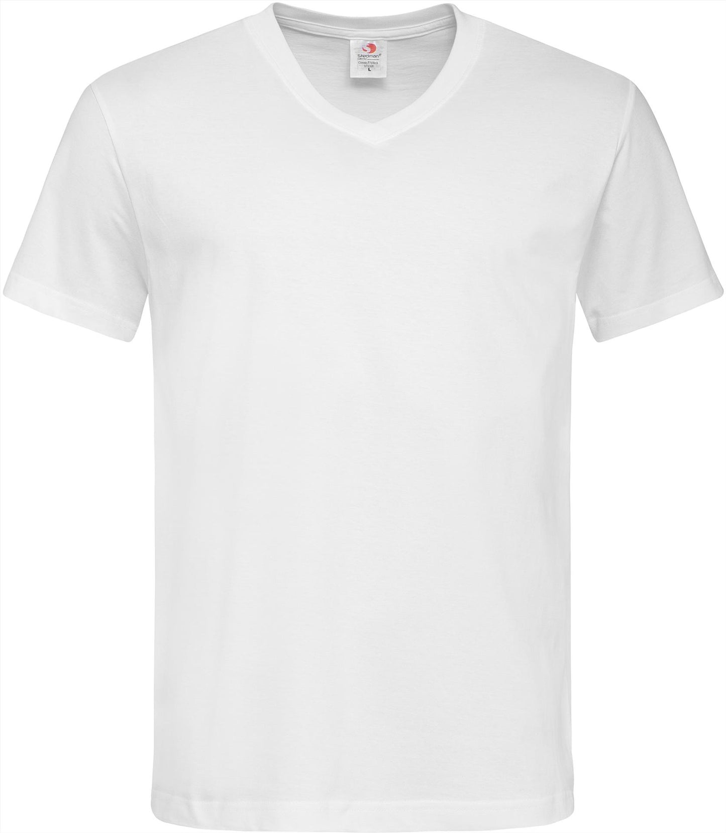 ST2300 - Stedman Classic Ringspun 155 Regular Fit V Neck Tee Adult