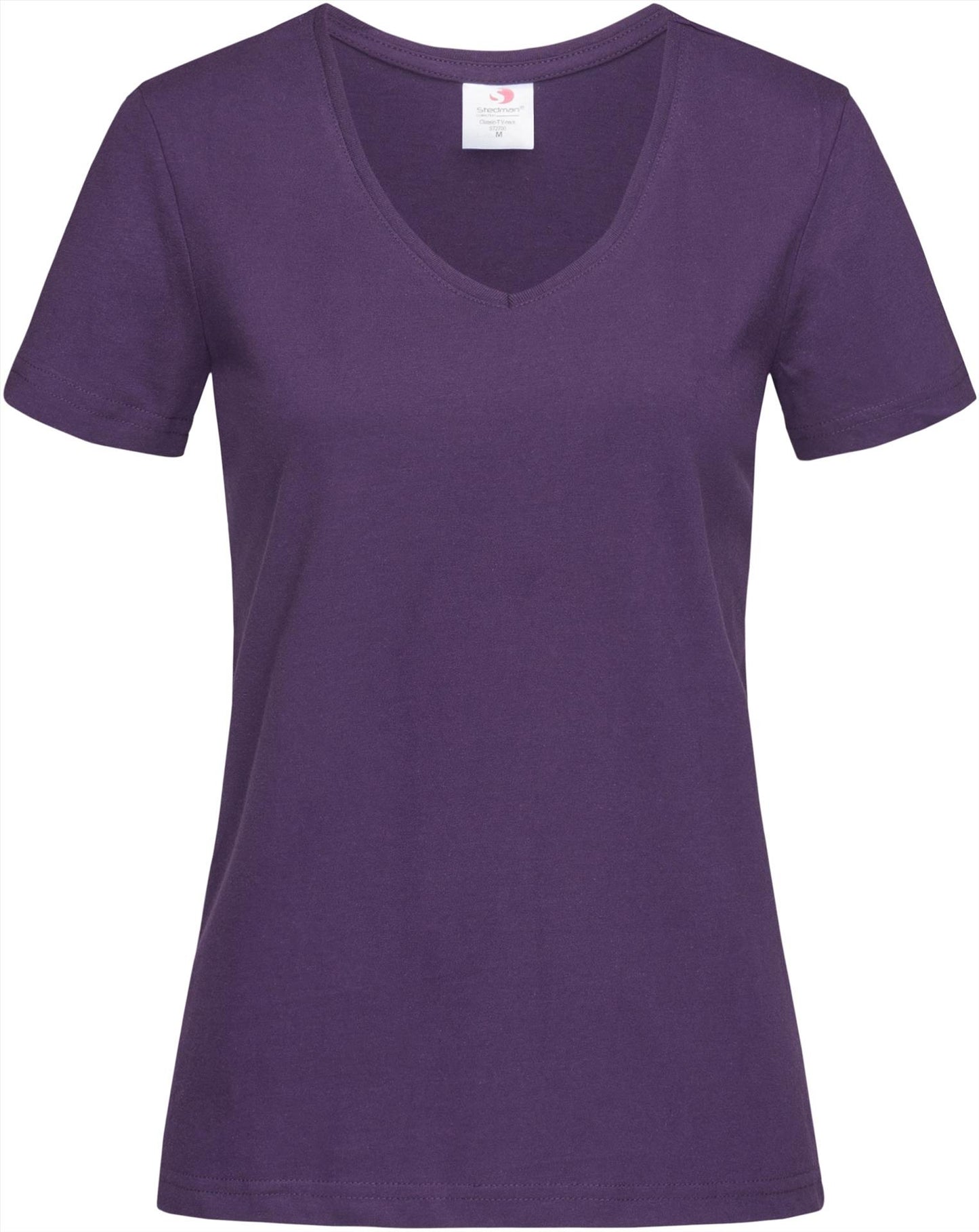 ST2700 - Stedman Classic Ringspun 155 Regular Fit V Neck Tee Ladies