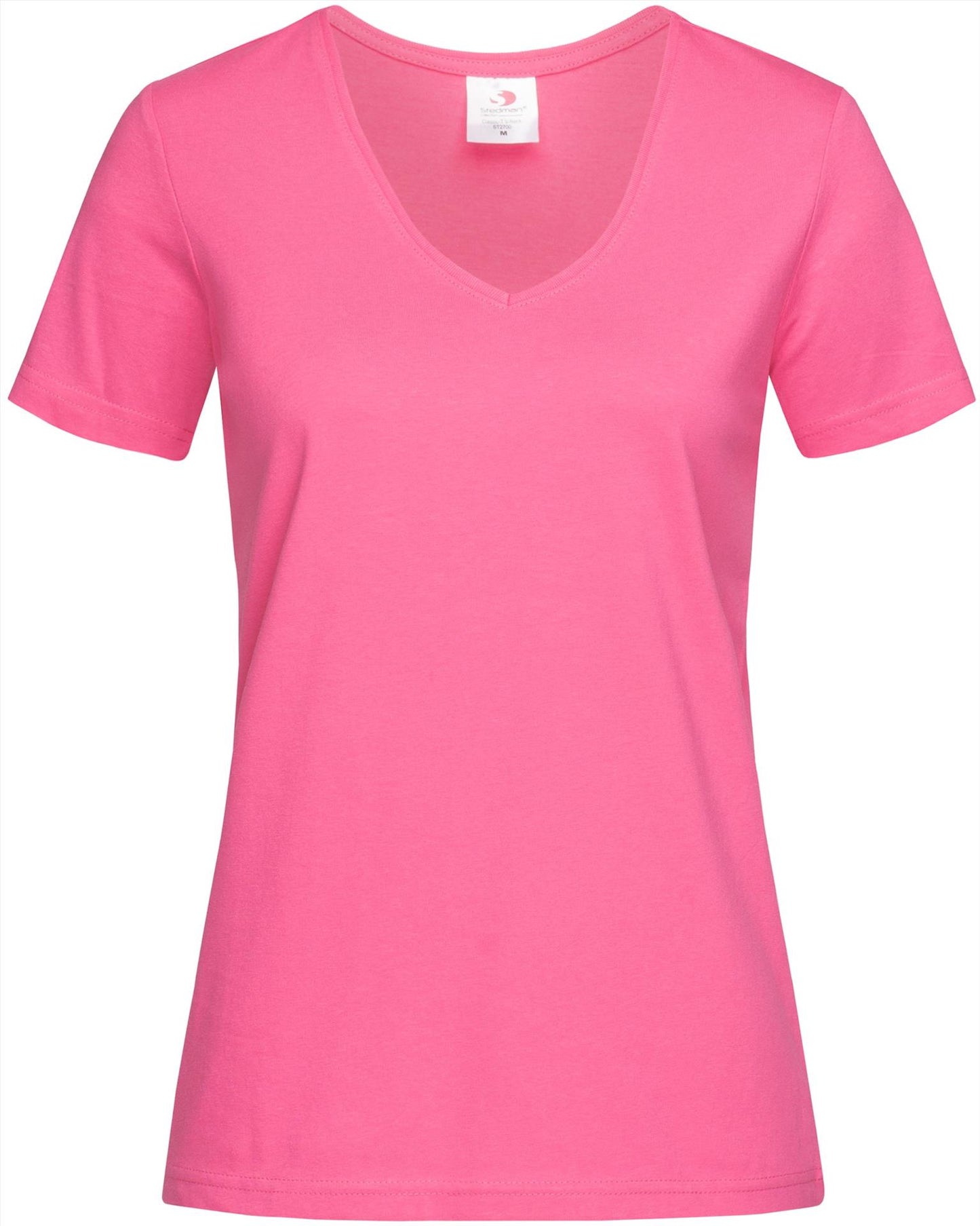 ST2700 - Stedman Classic Ringspun 155 Regular Fit V Neck Tee Ladies