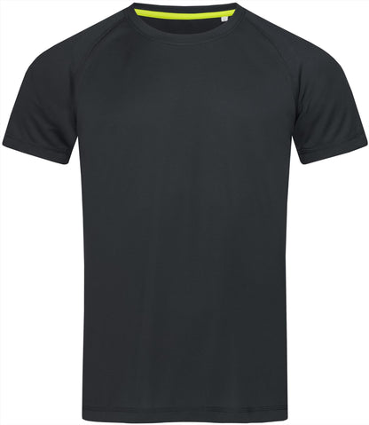 ST8410 - Stedman Mesh Raglan Polyester 140 Regular Fit Tee Adult