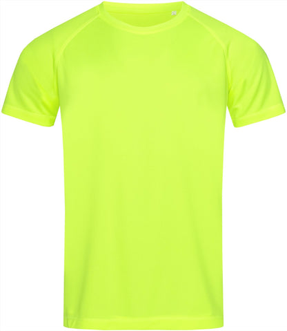 ST8410 - Stedman Mesh Raglan Polyester 140 Regular Fit Tee Adult