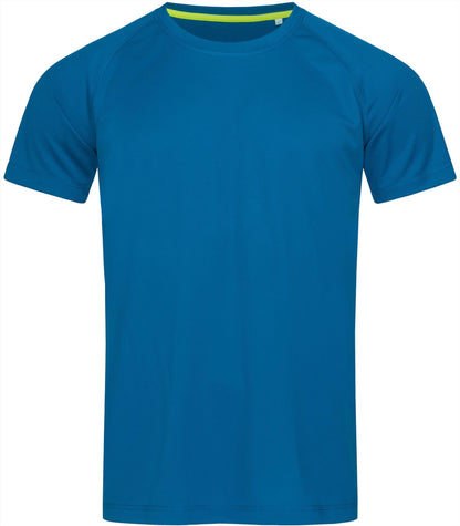 ST8410 - Stedman Mesh Raglan Polyester 140 Regular Fit Tee Adult