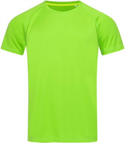 ST8410 - Stedman Mesh Raglan Polyester 140 Regular Fit Tee Adult
