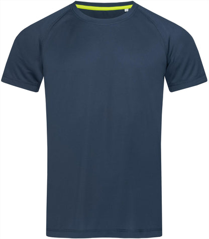ST8410 - Stedman Mesh Raglan Polyester 140 Regular Fit Tee Adult