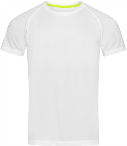 ST8410 - Stedman Mesh Raglan Polyester 140 Regular Fit Tee Adult