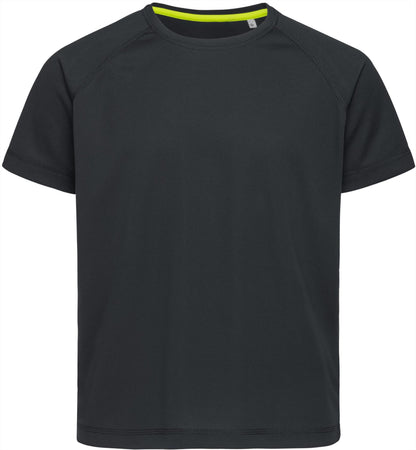ST8570 - Stedman Mesh Raglan Polyester 140 Regular Fit Tee Kids