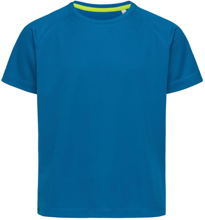 ST8570 - Stedman Mesh Raglan Polyester 140 Regular Fit Tee Kids