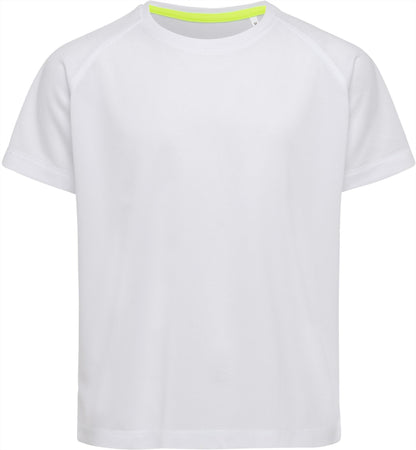 ST8570 - Stedman Mesh Raglan Polyester 140 Regular Fit Tee Kids