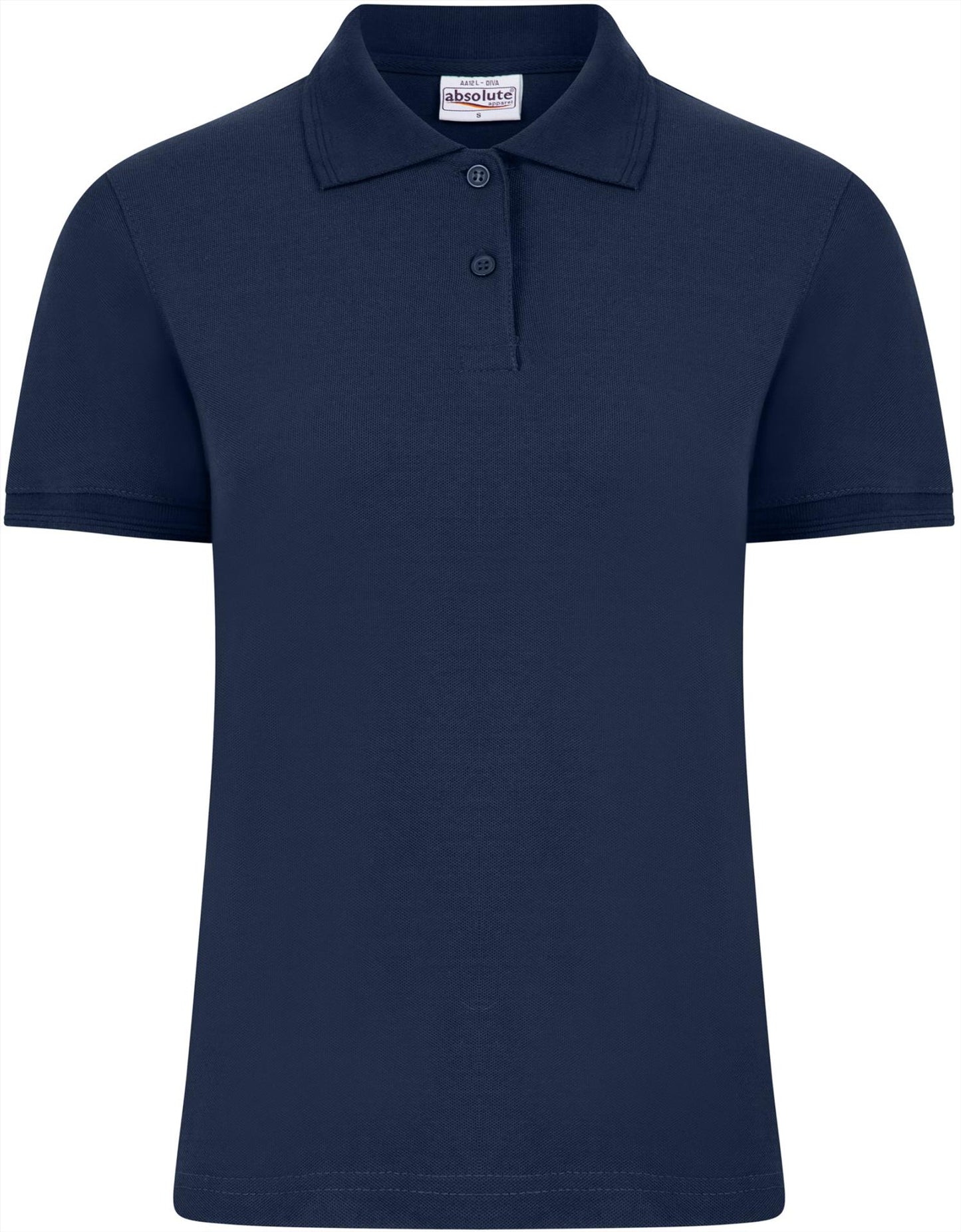AA12L - AA Diva Ringspun 240 Classic Fit Polo Ladies