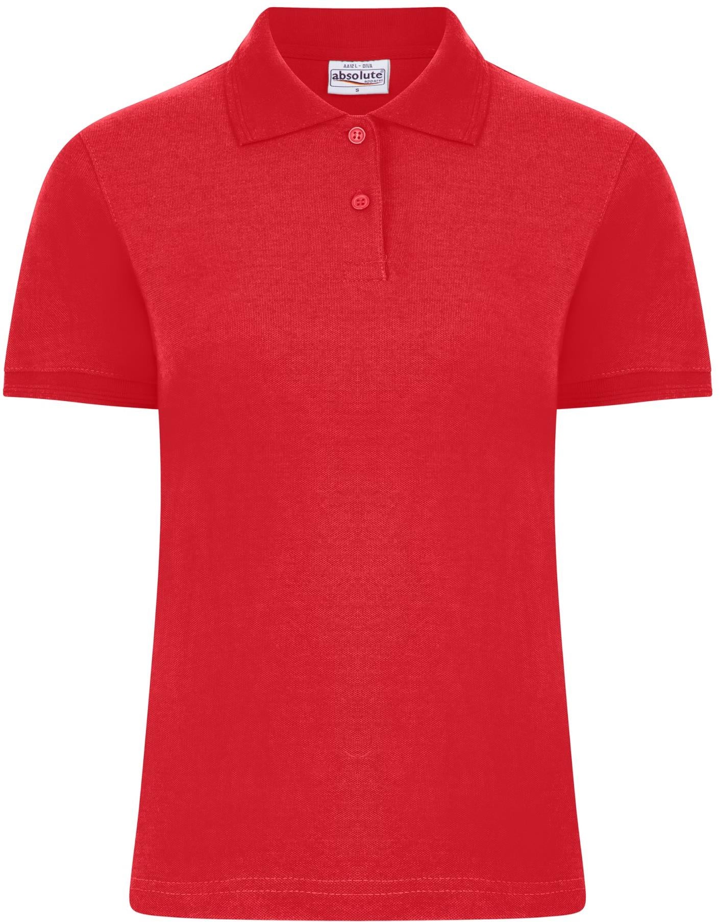 AA12L - AA Diva Ringspun 240 Classic Fit Polo Ladies