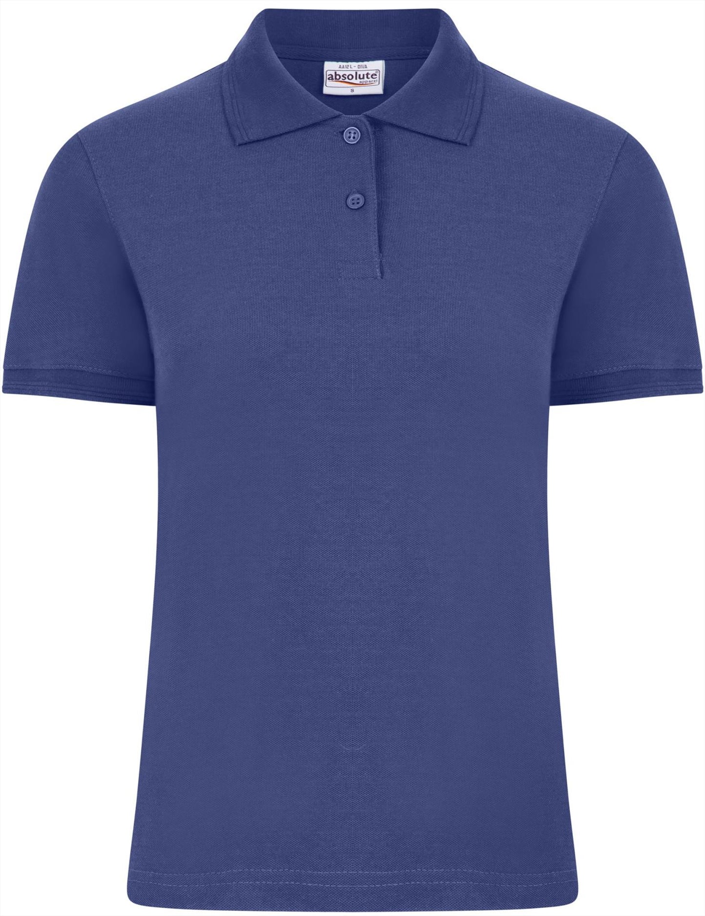 AA12L - AA Diva Ringspun 240 Classic Fit Polo Ladies
