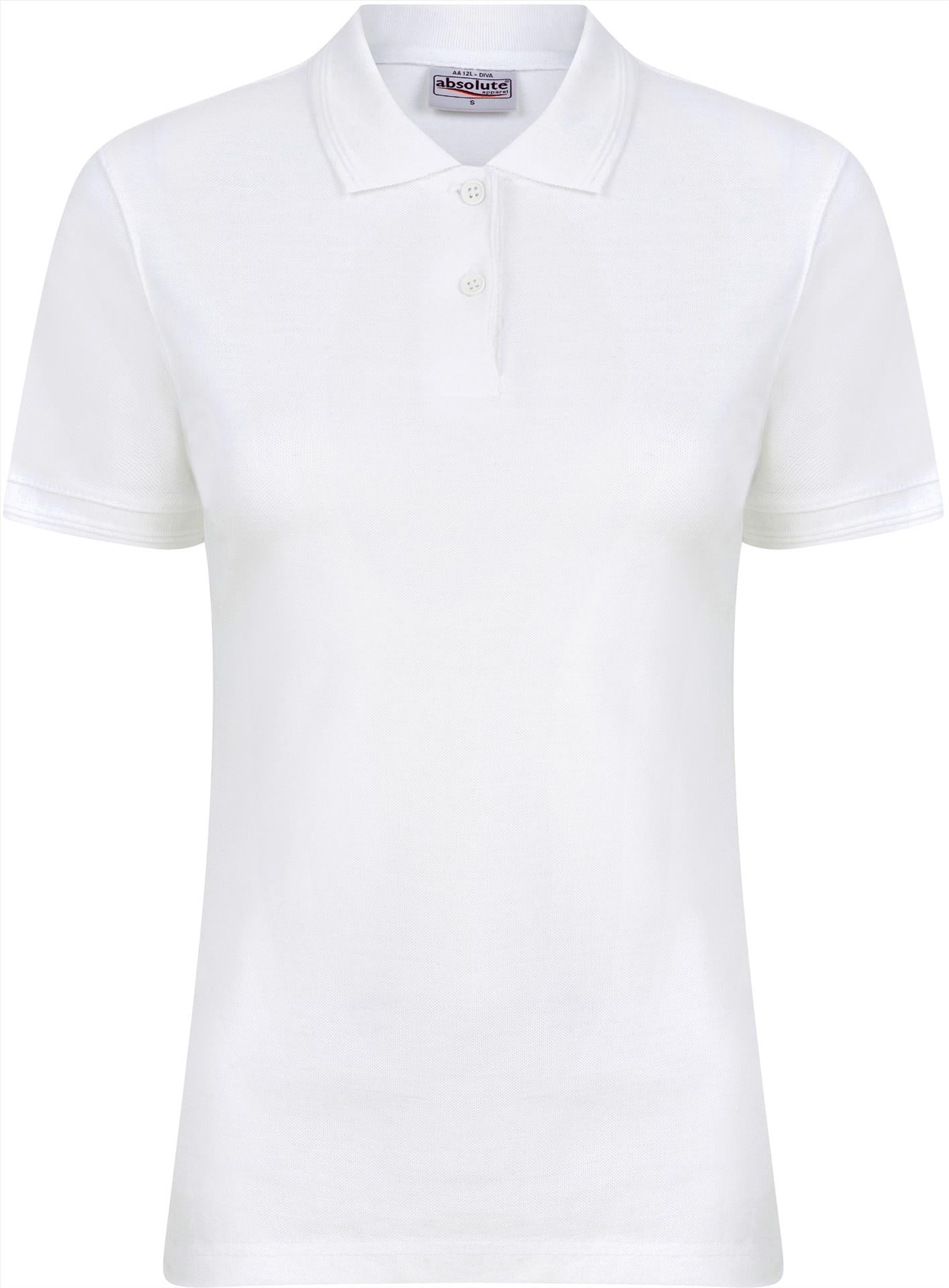 AA12L - AA Diva Ringspun 240 Classic Fit Polo Ladies