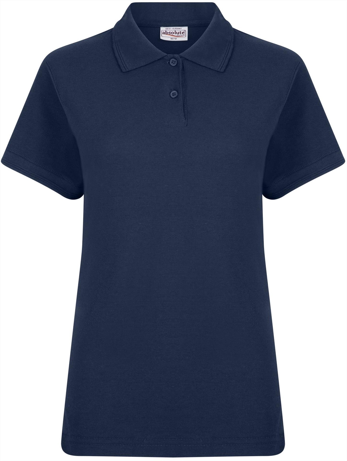 AA13 - AA# Elegant Ringspun 240 Classic Fit Polo Ladies