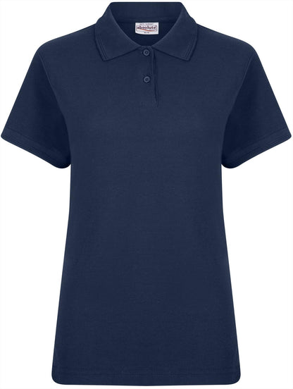 Absolute Apparel AA13 AA# Elegant 240 Classic Fit Polo Ladies wholesale blank polycotton polo shirt - view 3