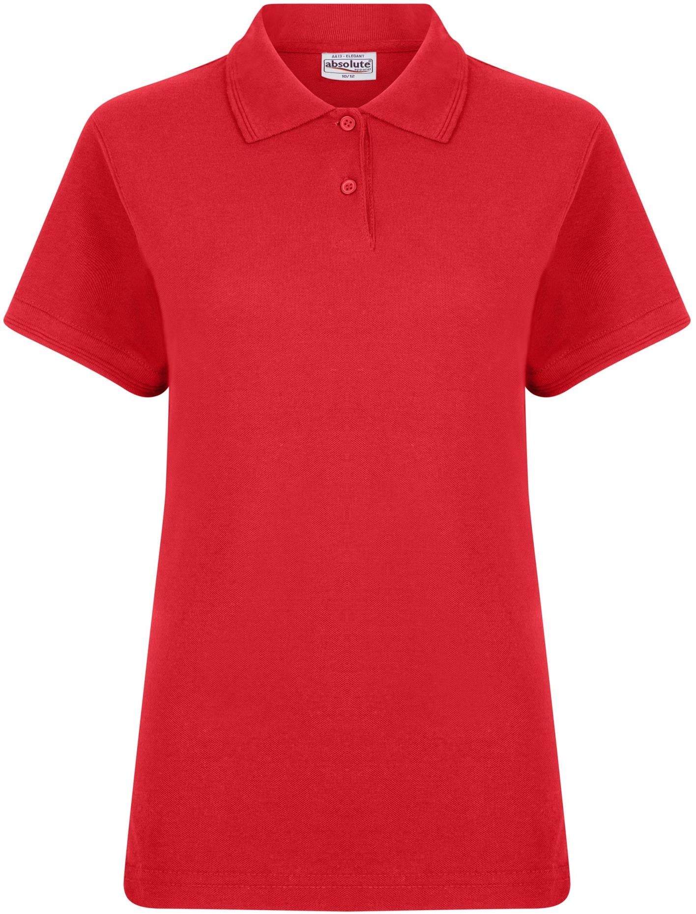 AA13 - AA# Elegant Ringspun 240 Classic Fit Polo Ladies