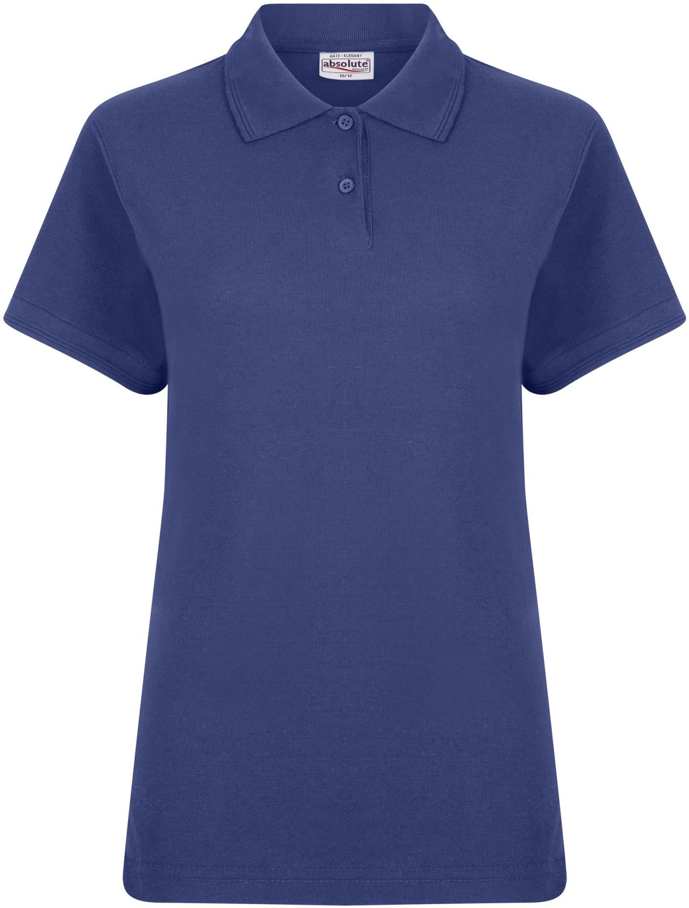 AA13 - AA# Elegant Ringspun 240 Classic Fit Polo Ladies
