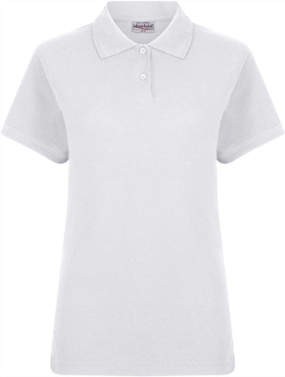 Absolute Apparel AA13 AA# Elegant 240 Classic Fit Polo Ladies wholesale blank polycotton polo shirt - view 2