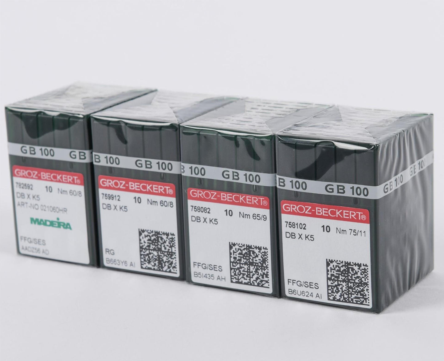 MXK5 - Madeira# Needles 100 Pack