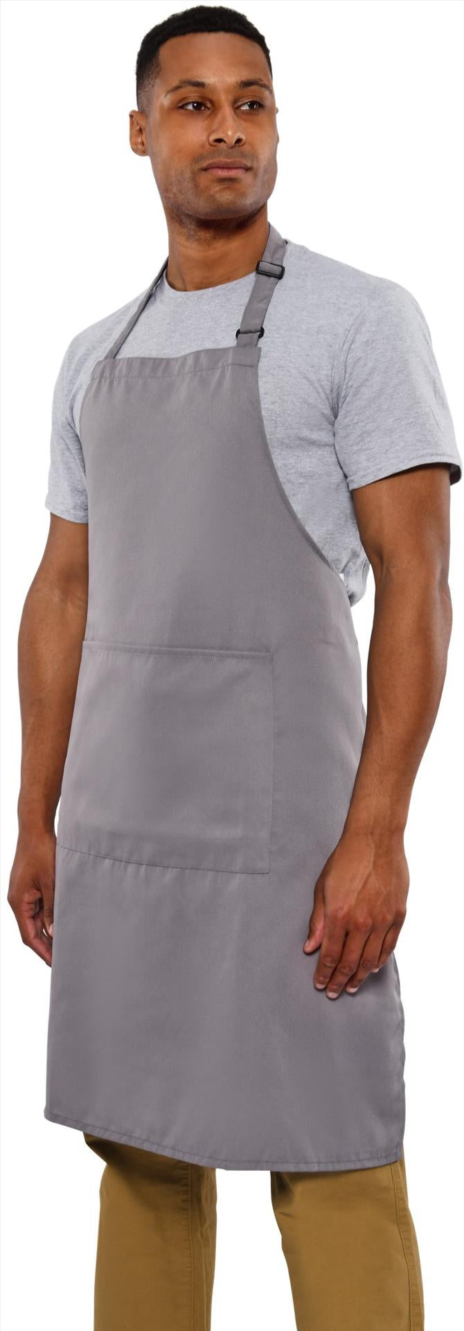 DDP210 - Dennys Recycled Full Length Bib Apron With Pocket