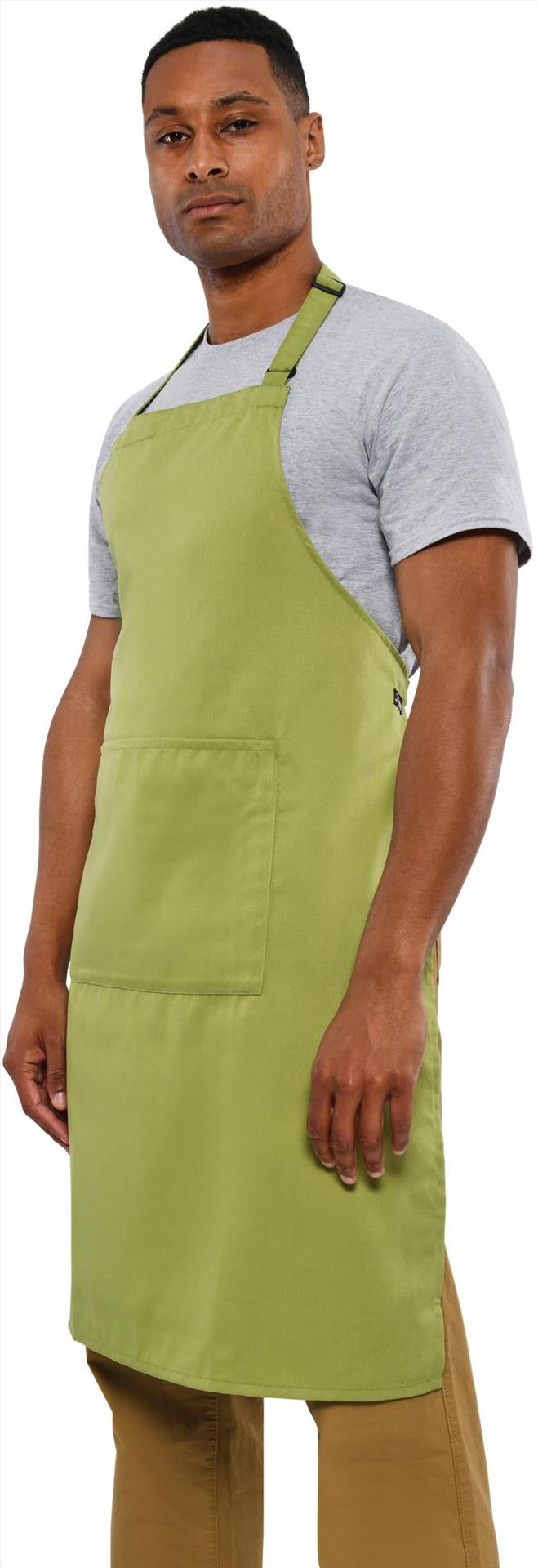 DDP210 - Dennys Recycled Full Length Bib Apron With Pocket