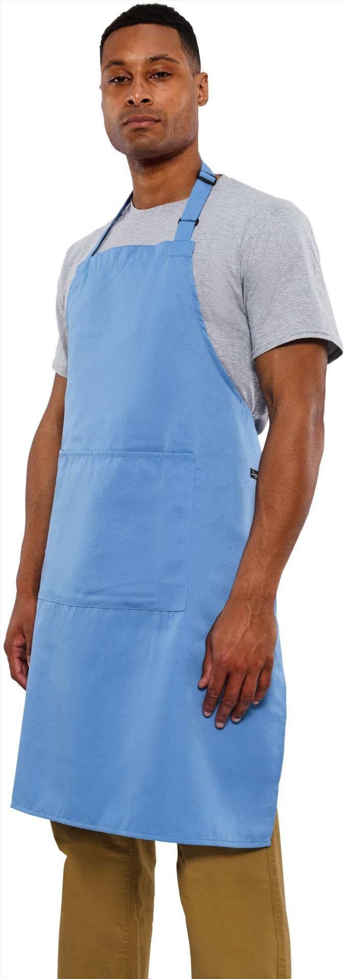 DDP210 - Dennys Recycled Full Length Bib Apron With Pocket