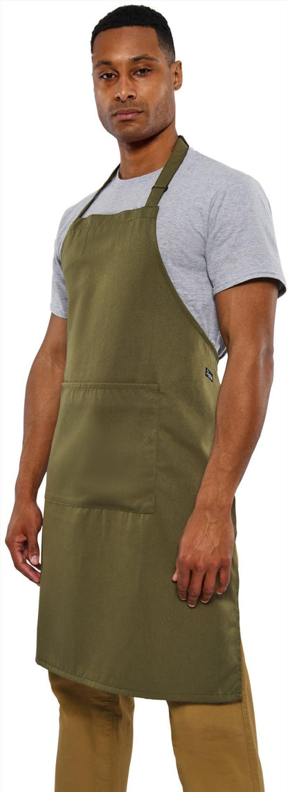 DDP210 - Dennys Recycled Full Length Bib Apron With Pocket