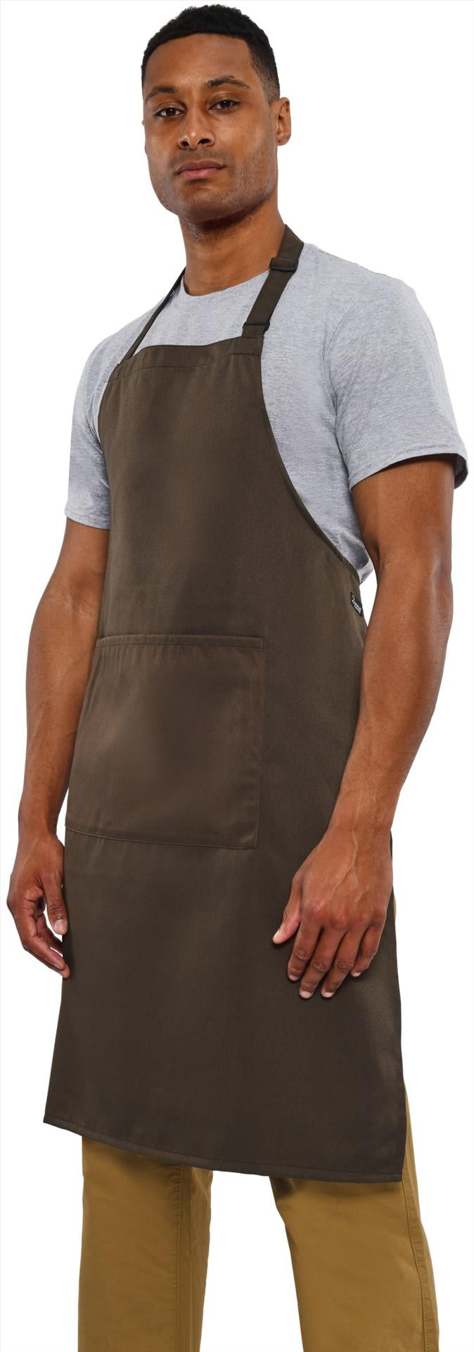 DDP210 - Dennys Recycled Full Length Bib Apron With Pocket