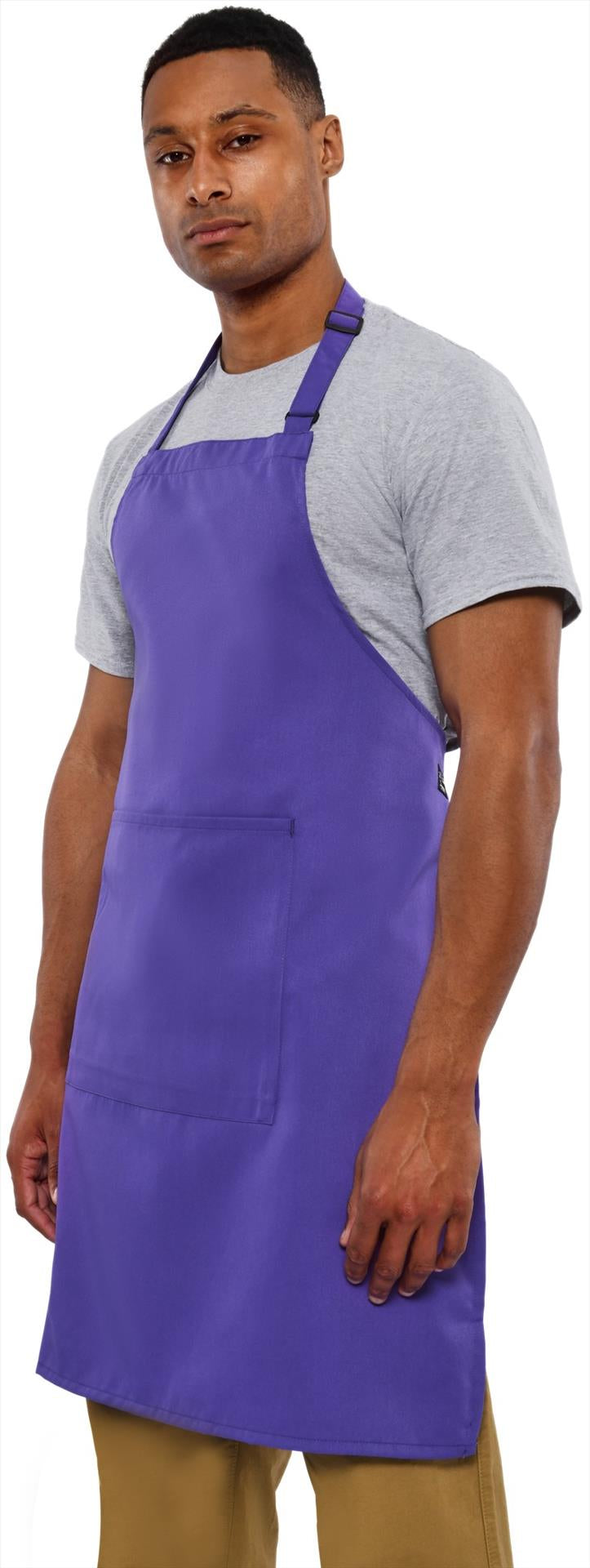 DDP210 - Dennys Recycled Full Length Bib Apron With Pocket