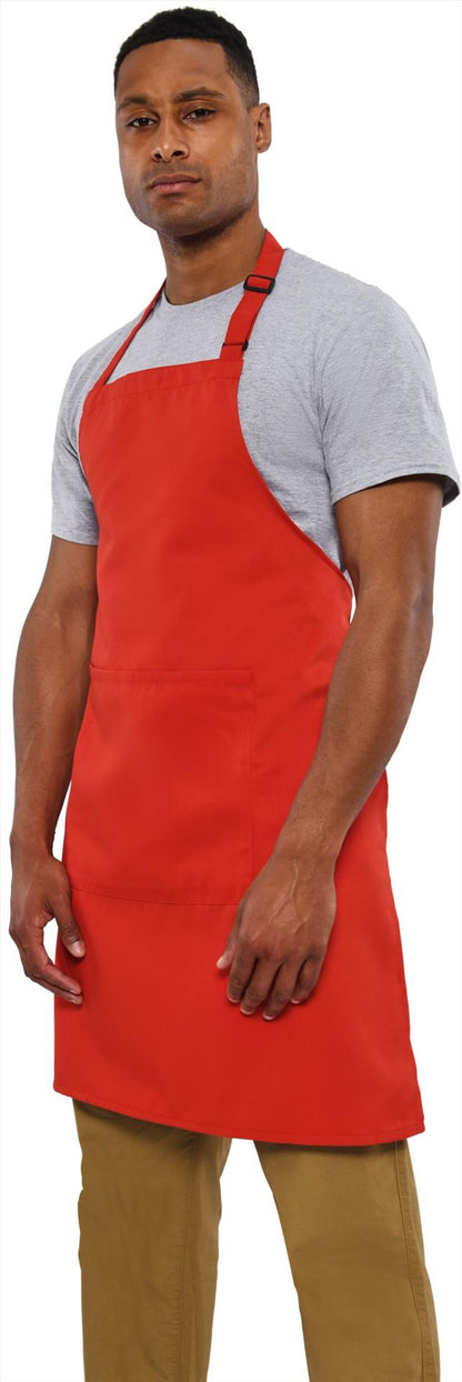 DDP210 - Dennys Recycled Full Length Bib Apron With Pocket