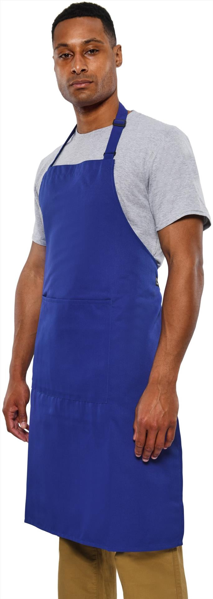 DDP210 - Dennys Recycled Full Length Bib Apron With Pocket