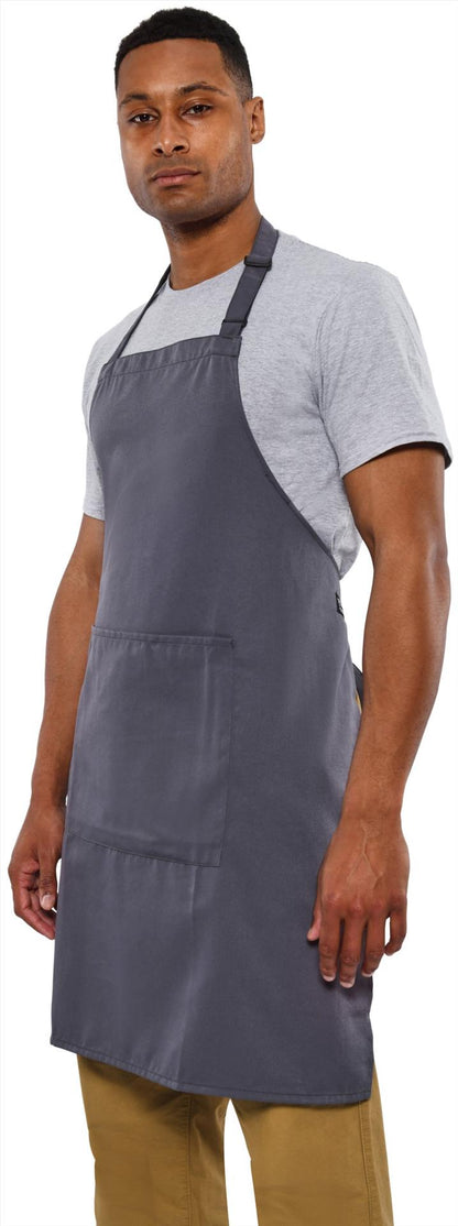 DDP210 - Dennys Recycled Full Length Bib Apron With Pocket