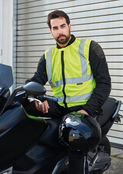 KXMOTO - Korntex# Hi Vis 120 Biker Safety Vest Adult