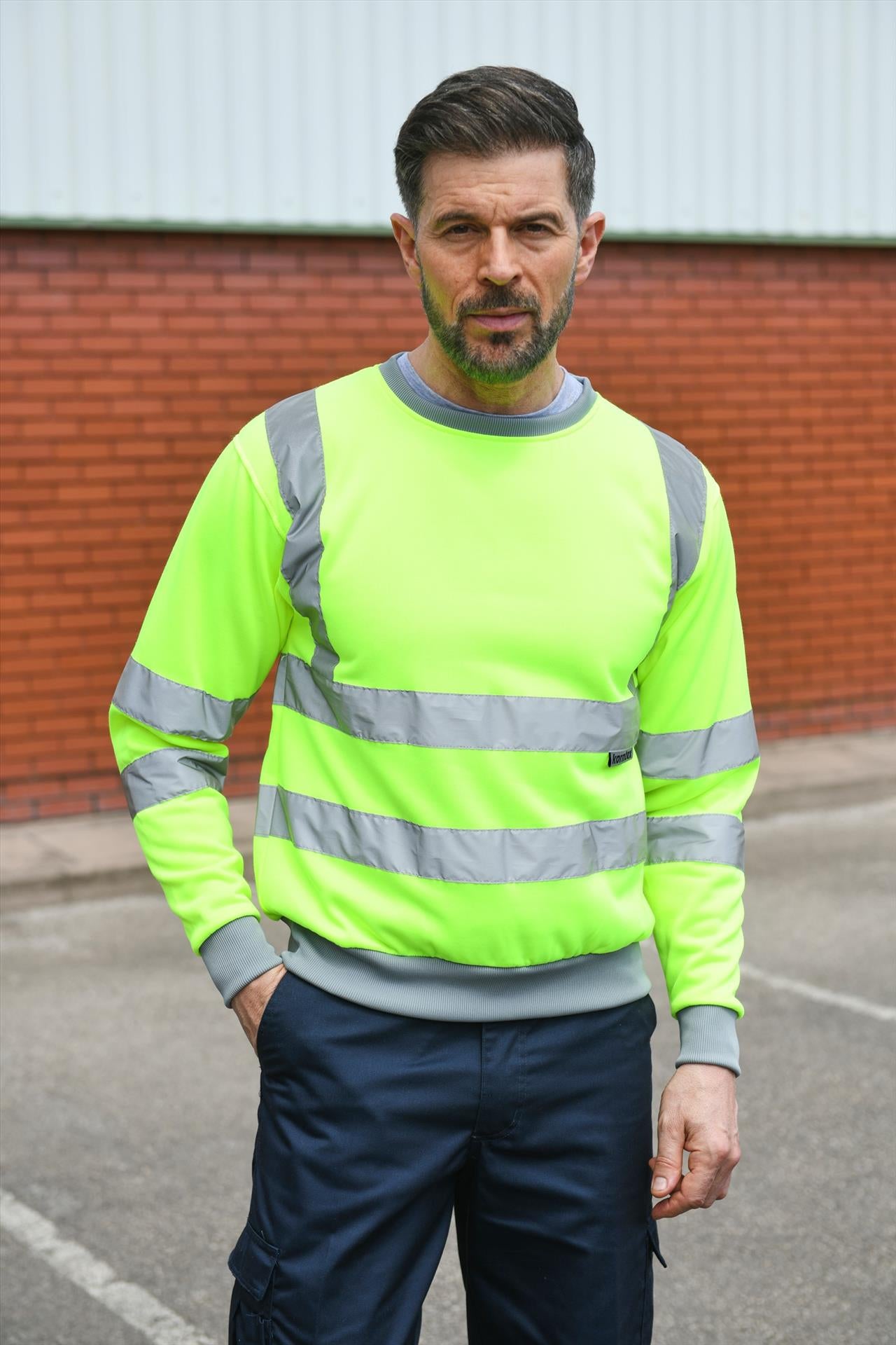 KXSW - Korntex# Hi Vis Premium 280 Sweat Adult