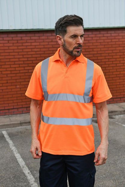KXPOLO - Korntex# Hi Vis 240 Polo Adult