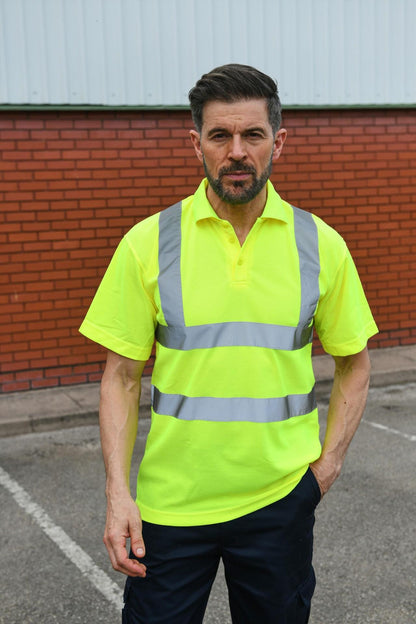 KXPOLO - Korntex# Hi Vis 240 Polo Adult