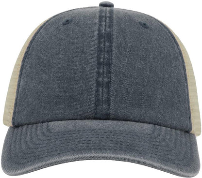 ACCASE - Atlantis# Case Pigment Dyed 6 Panel Trucker Cap