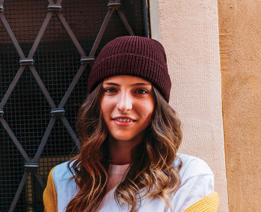 ACWOLL - Atlantis# Woolly Wool Blend Beanie