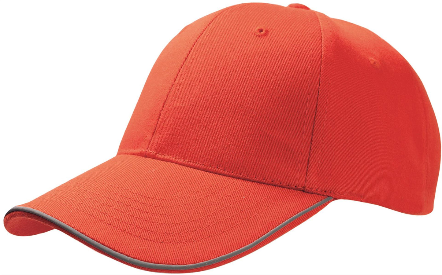 ACREFL - Atlantis# Reflect 6 Panel Reflective Piping Baseball Cap