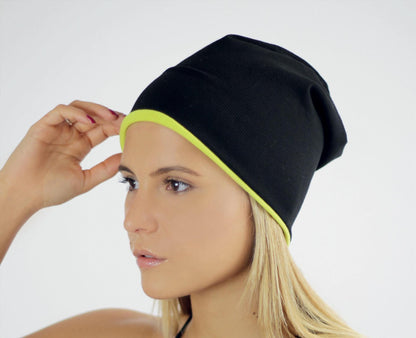 ACEXTR - Atlantis# Extreme Reversible Jersey Slouch Beanie